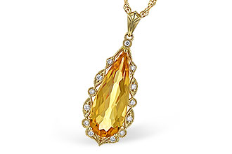 A318-84666: NECK 3.38 CITRINE 3.50 TGW