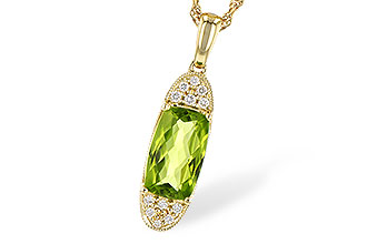 D318-89193: NECK 1.90 PERIDOT 2.00 TGW