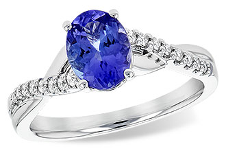 E236-15620: LDS RG 1.20 TANZANITE 1.35 TGW