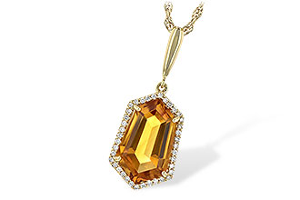 F236-10129: NECK 3.66 CITRINE 3.80 TGW