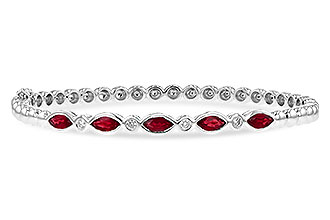 F236-16502: BANGLE 1.50 RUBY 1.63 TGW