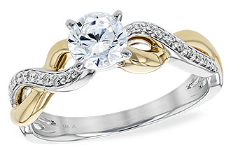 G232-52856: LDS SEMI DIA RG .09 TW