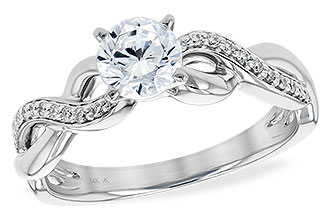 G232-52856: LDS SEMI DIA RG .09 TW