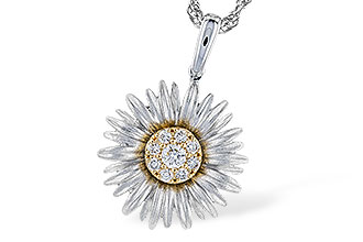 G319-75602: NECKLACE .10 TW