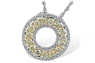 K235-20120: NECK 1.08 YELLOW DIAS 1.55 TW