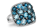 L233-41029: LDS RG 3.67 BLUE TOPAZ 3.94 TGW