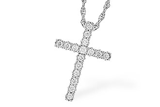 L319-72856: NECKLACE .25 TW