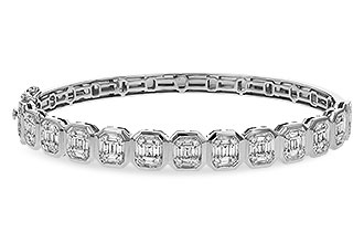 L320-63792: BANGLE .81 TW BAGUETTE 1.00 TW