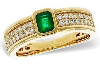 L320-70165: LDS RG .42 EMERALD .75 TGW (5x4MM EM)